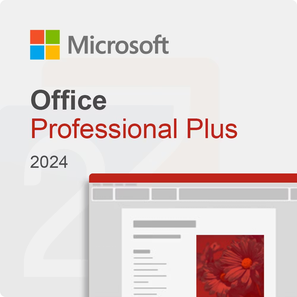 Microsoft Office 2024 Professional Plus - Produktnøkkel